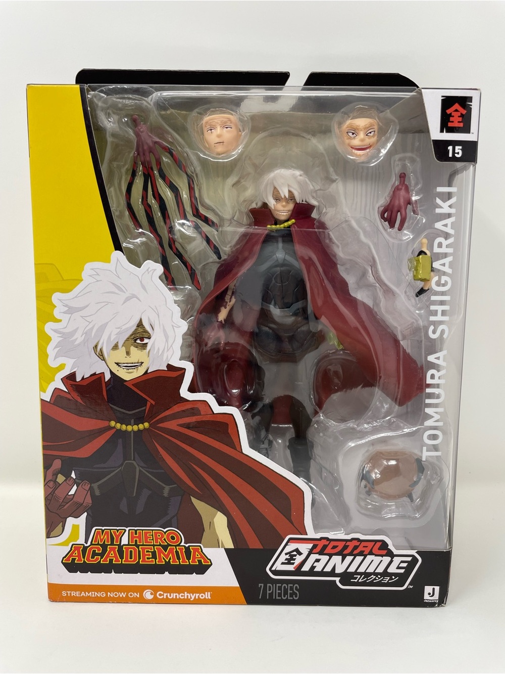 Total Anime My Hero Academia Tomura Shigaraki #15 6.5” Jazwares Sealed Brand New
